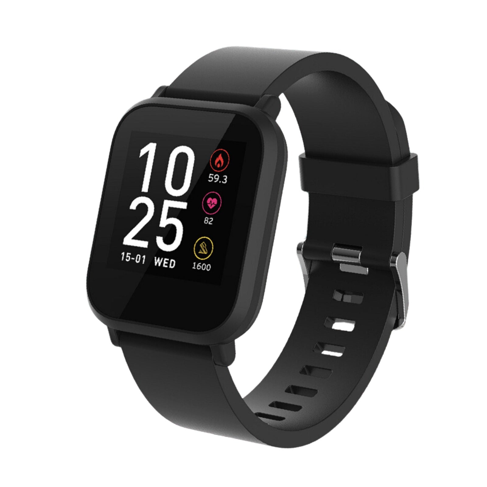 Reloj Smartwatch Microlab Bluetooth Isport Watch S9 Hr Negro