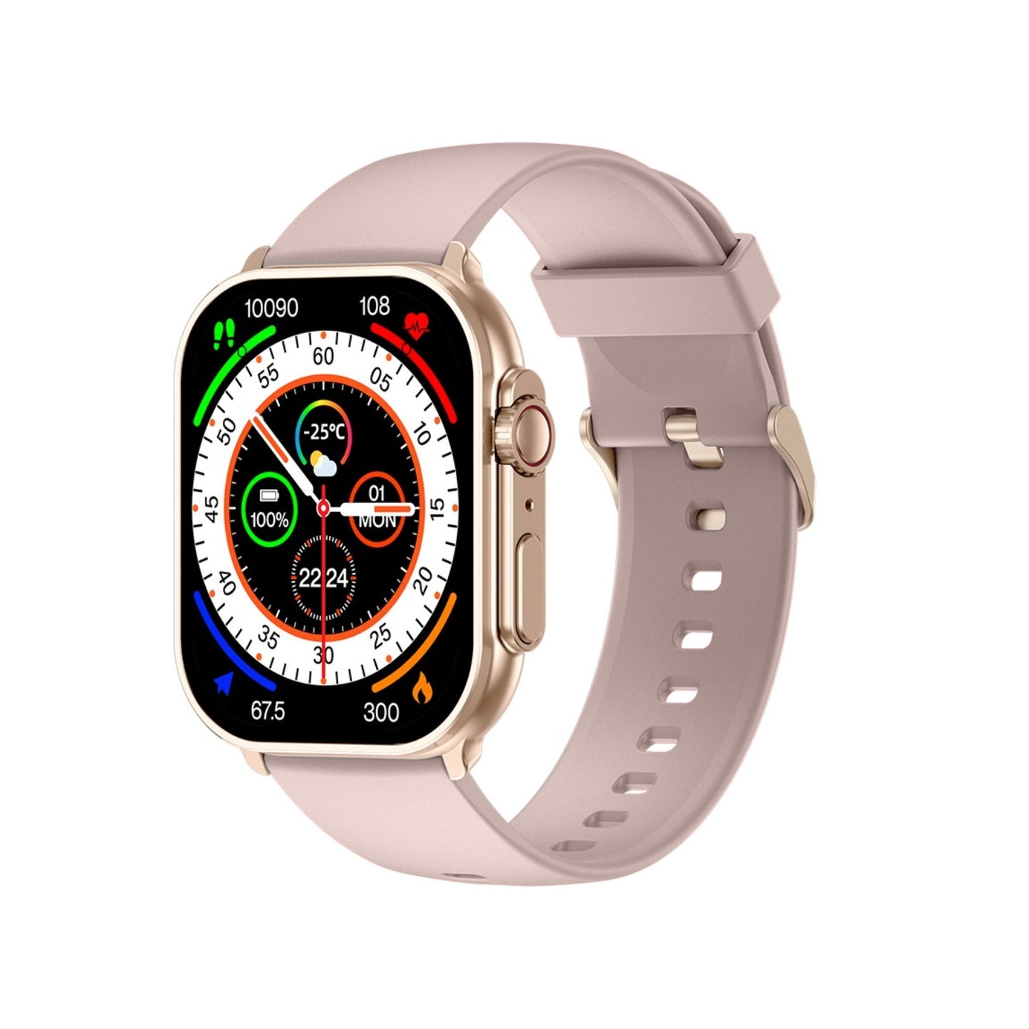 Reloj Smartwatch Tecnolab Pantalla Amoled Tl520 Rosa