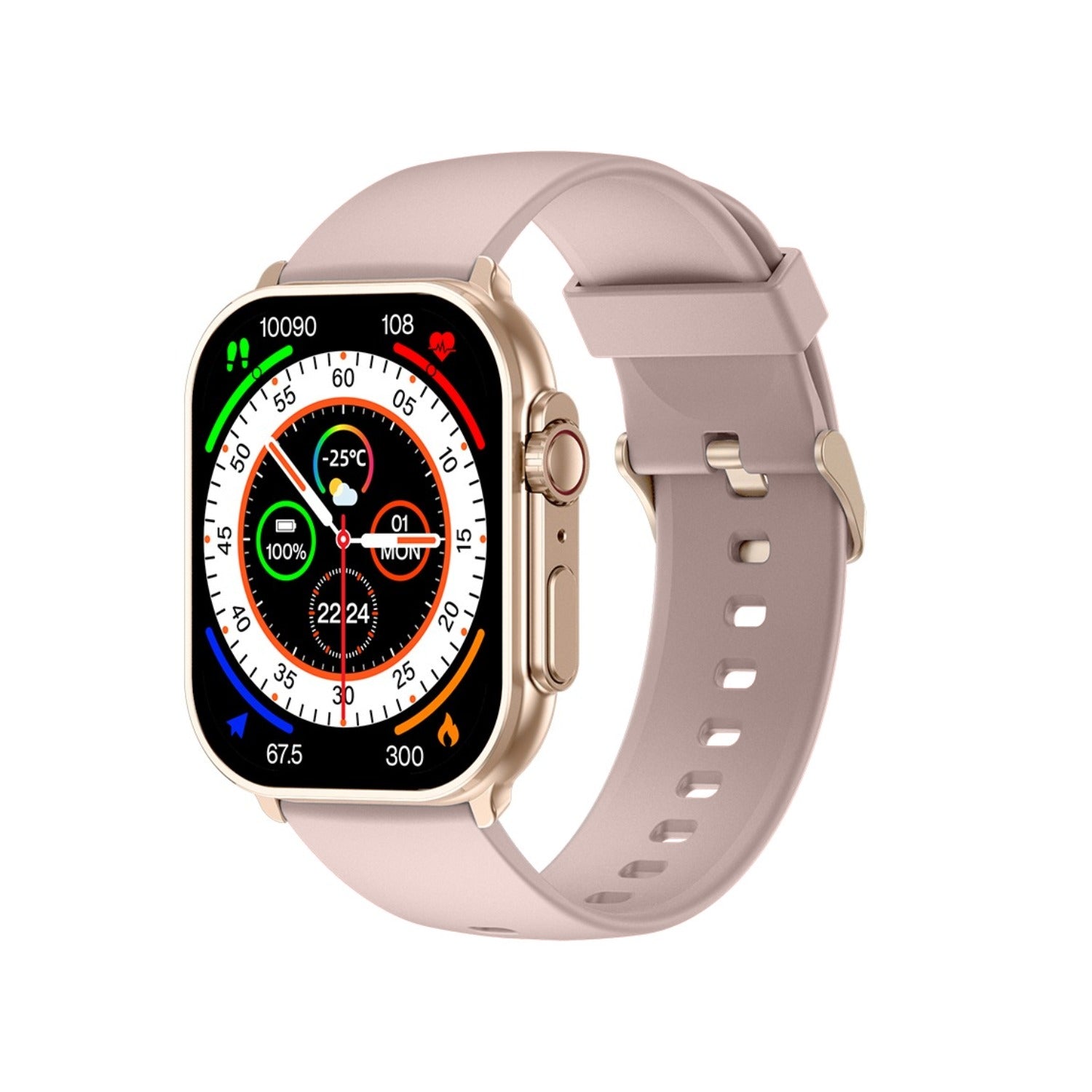 Reloj Smartwatch Tecnolab Pantalla Amoled Tl520 Rosa