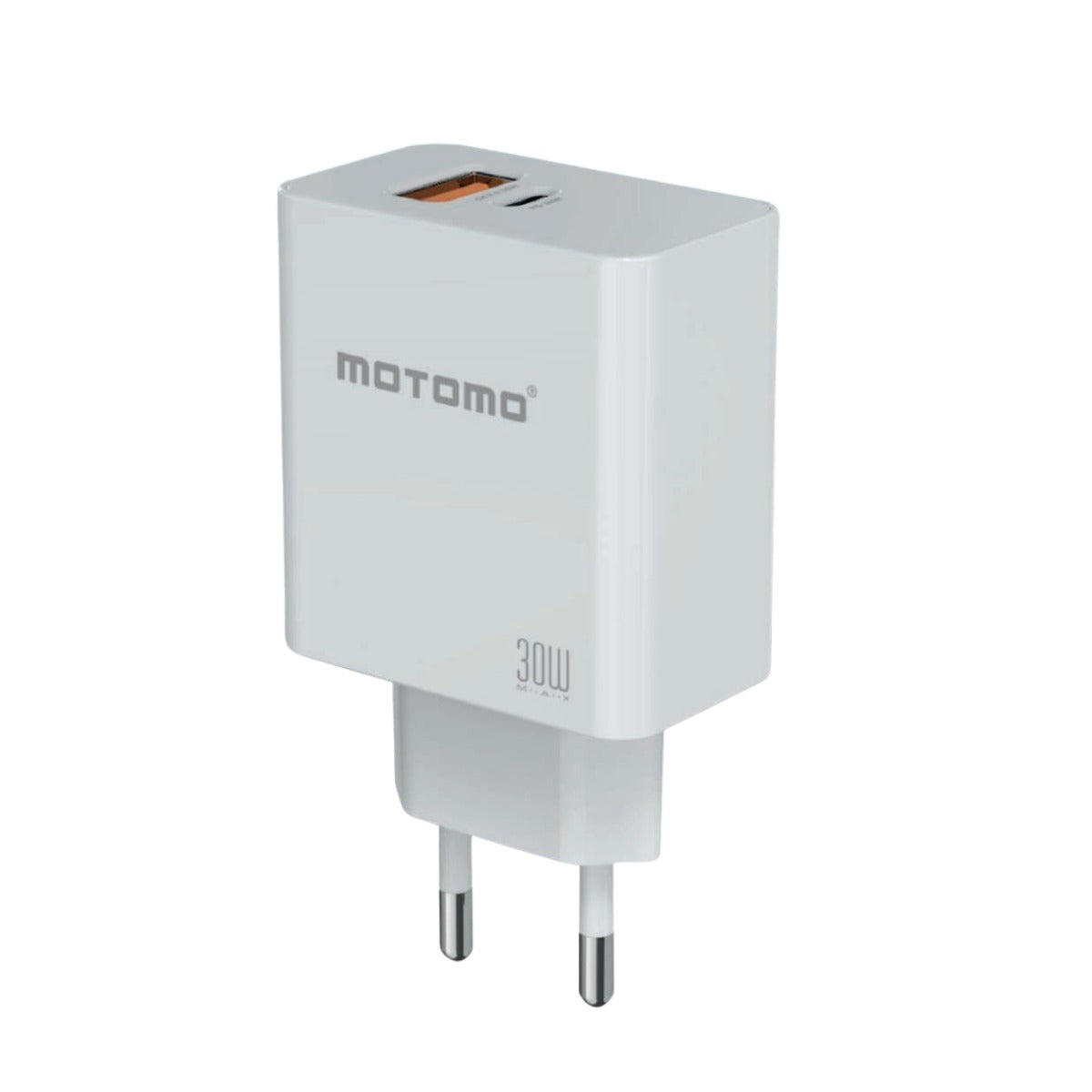 Cargador Rápido Motomo Cr25 30w Sin Cable Blanco