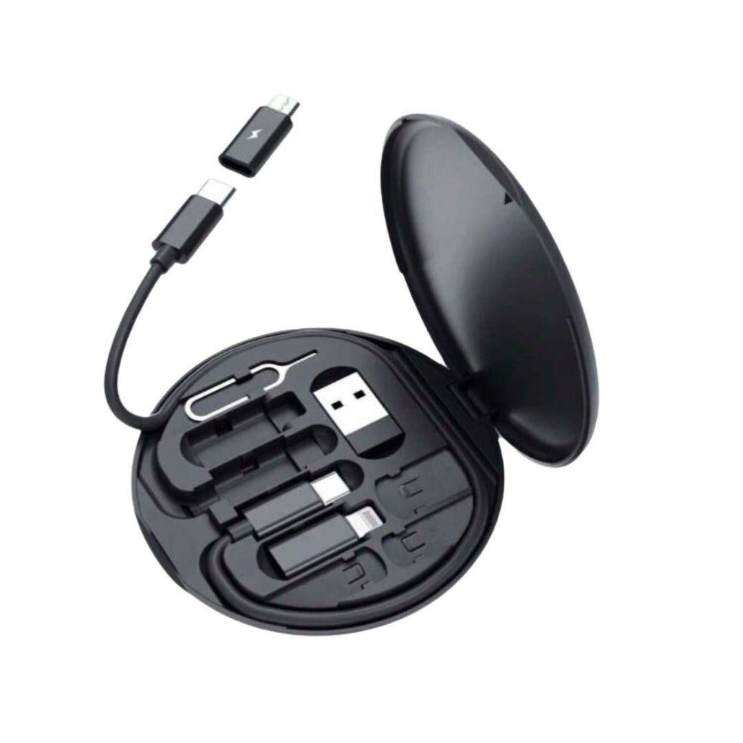 Kit Cable 6 en 1 Micro Usb Lightning Tipo C Multifuncion Motomo Hl-l19