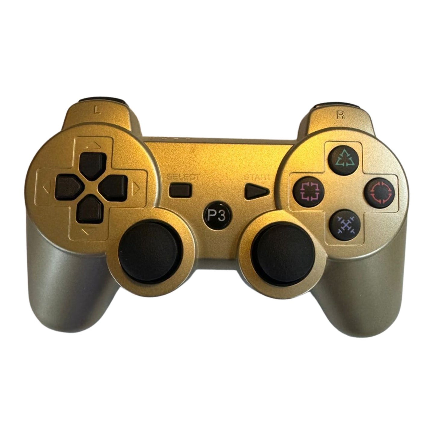 Control Joystick Bluetooth Panther Para Ps3 Dorado