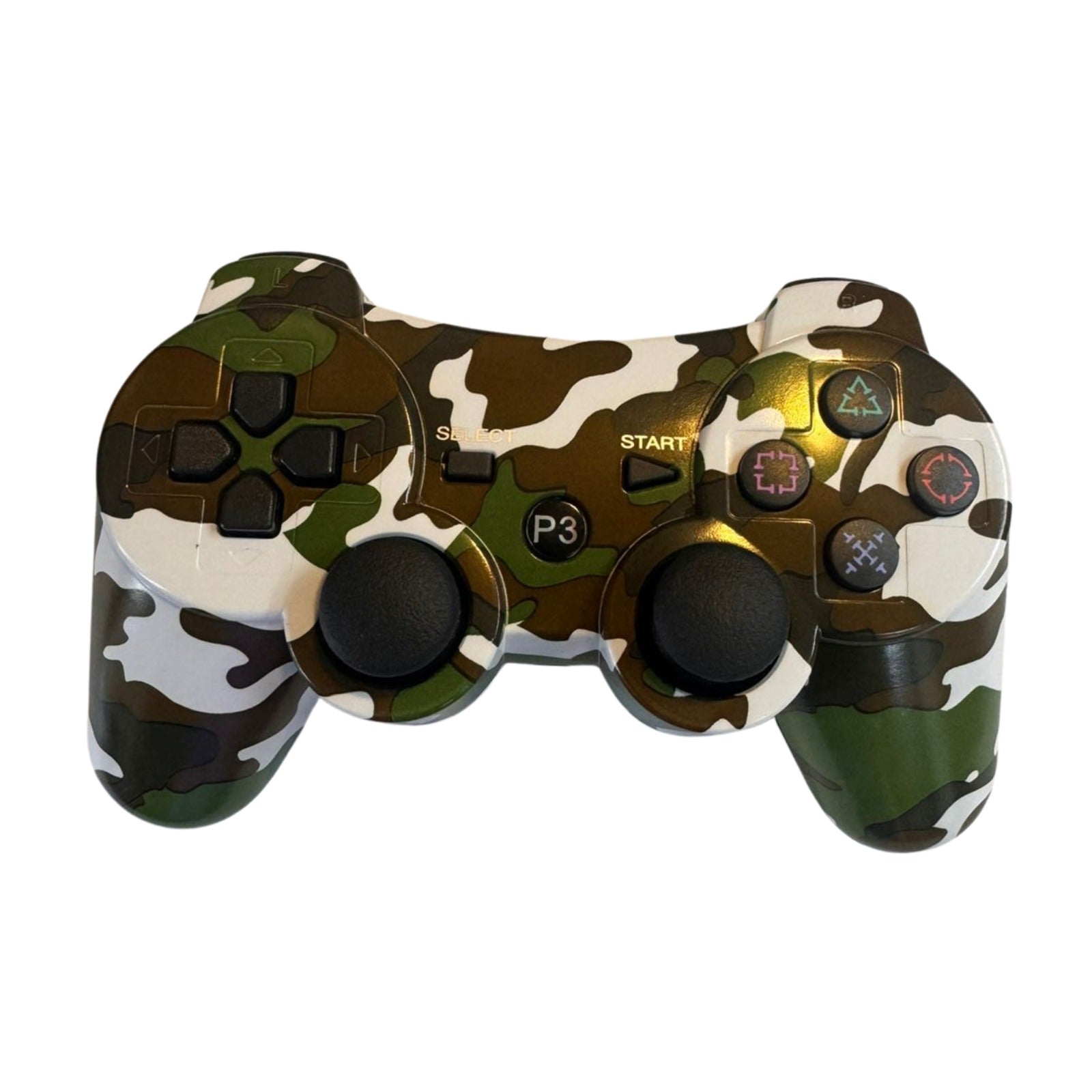 Control Joystick Bluetooth Panther Para Ps3 Camu Verde