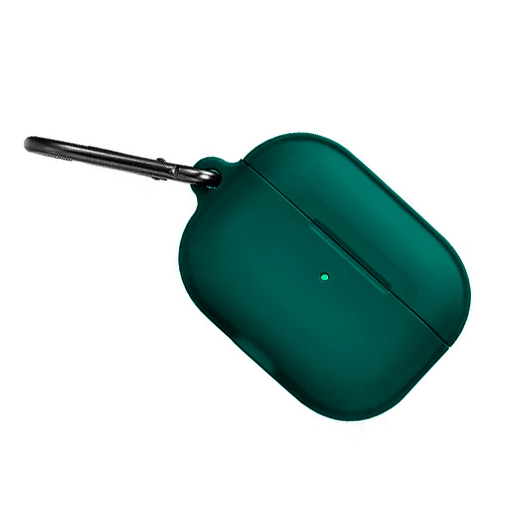 Carcasa Funda Protectora Silicona Para AirPods Pro 2 Gen Verde Oscuro – imagen 2