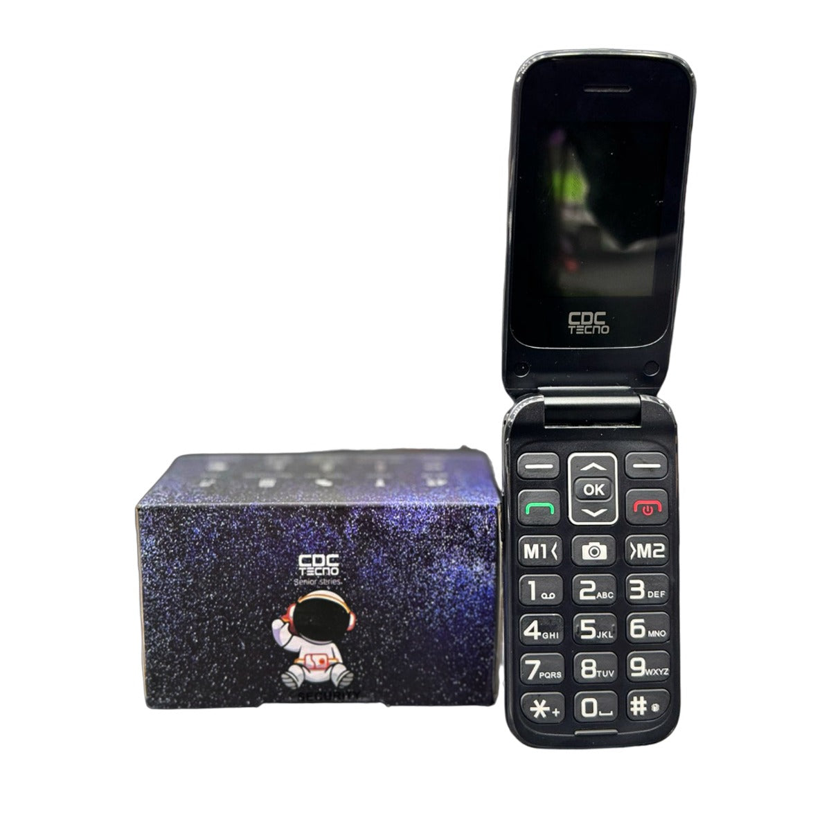 Telefono Celular Senior Adulto Mayor Cdc Sos 4g Negro – imagen 4