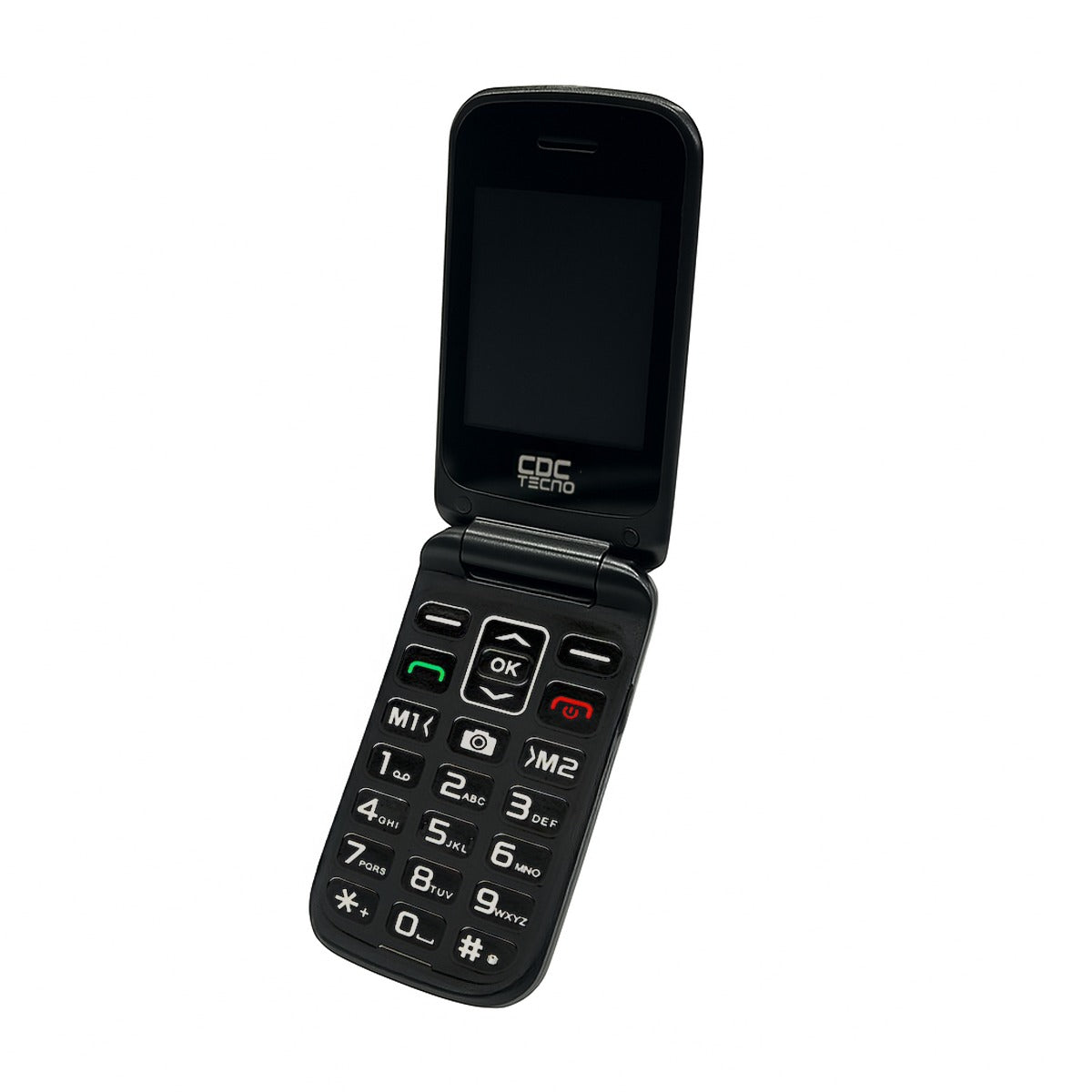 Telefono Celular Senior Adulto Mayor Cdc Sos 4g Negro