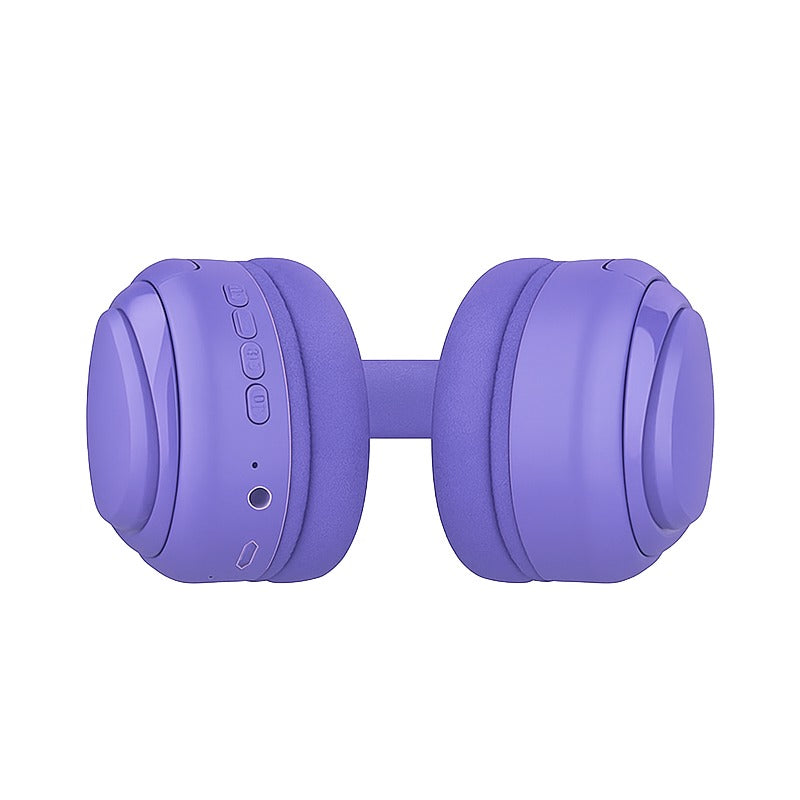 Audífonos Headset Bluetooth Lenyes Lh83 Purpura – imagen 2