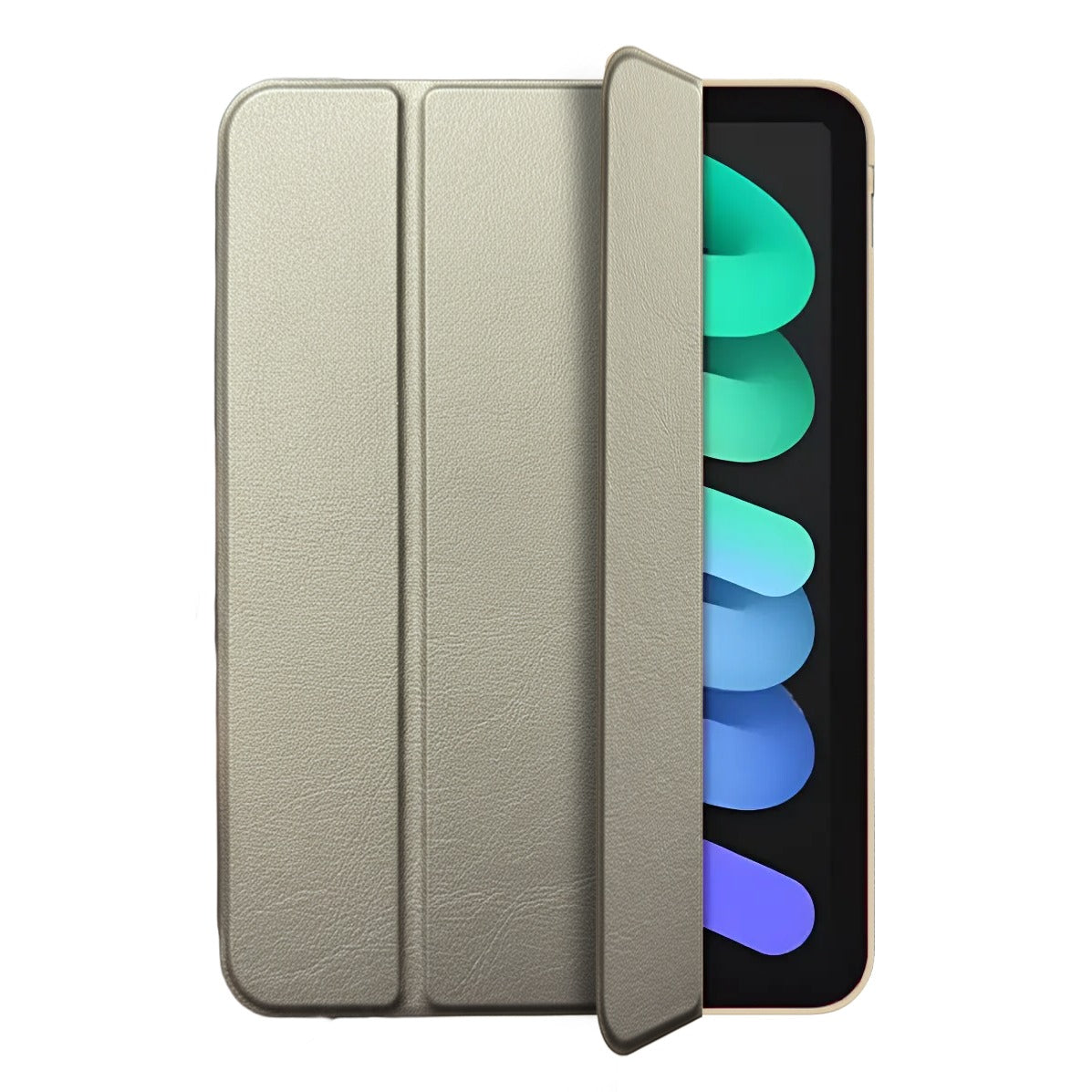 Carcasa Funda Flip Cover Para Ipad Mini 6th Gen Dorado