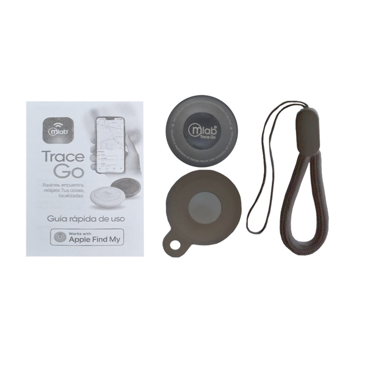 Dispositivo Anti Pérdida Para Iphone Mlab Trace Go Gps Negro – imagen 3