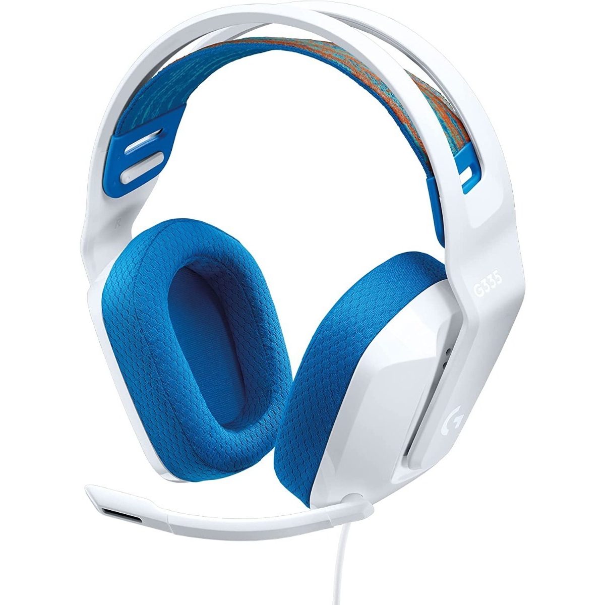 Audifonos Gamer Logitech Logitech G335 Pc Ps4 Switch Xbox Blanco