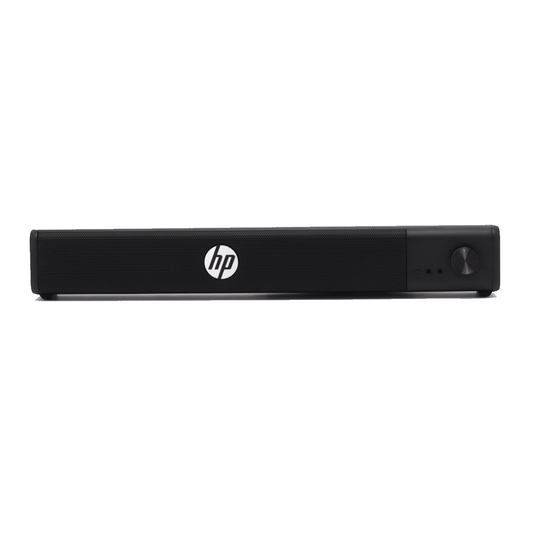Parlante Soundbar Multimedia Usb Hp WS10 Pro Negro
