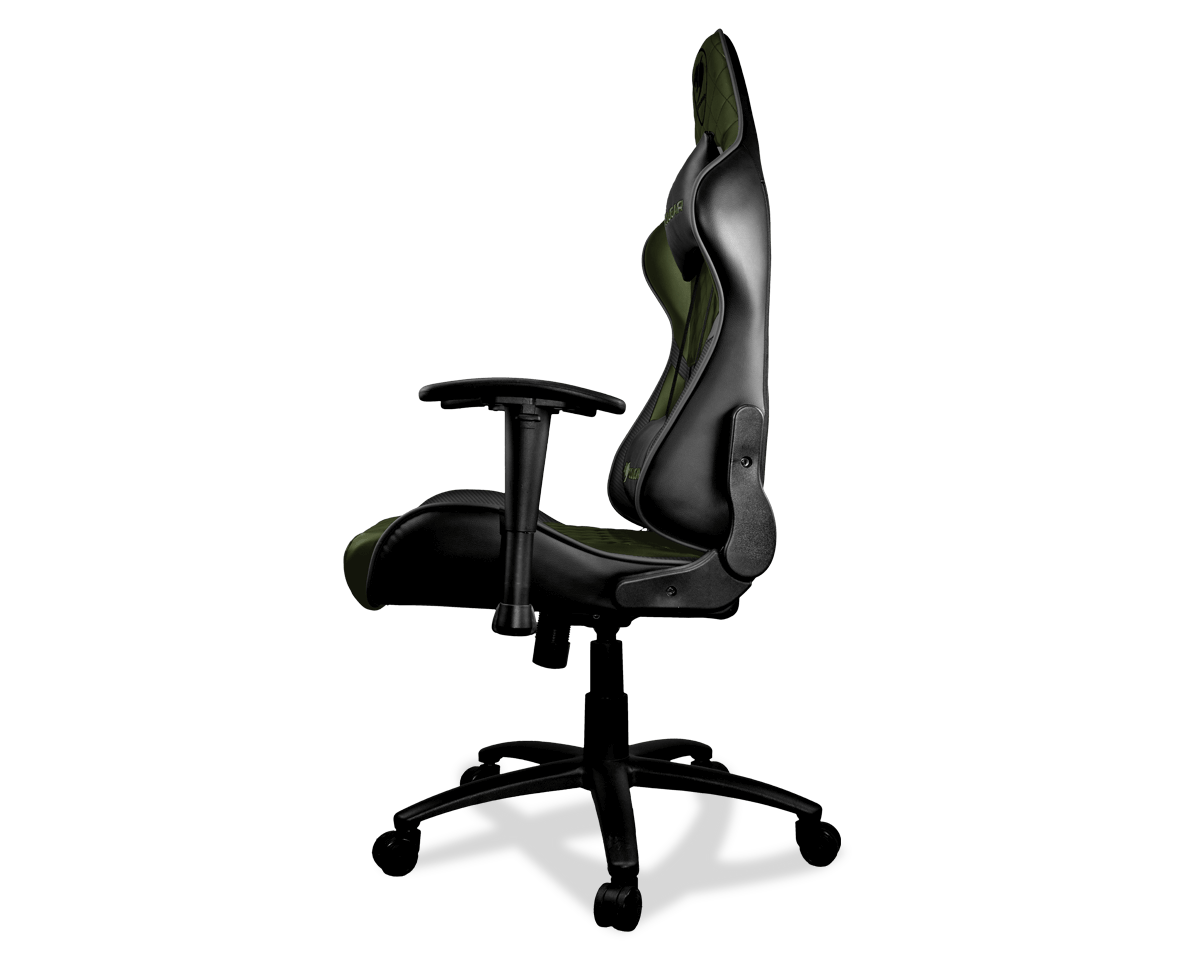 Silla Gamer Cougar Armor One X Militar Negro Verde – imagen 3