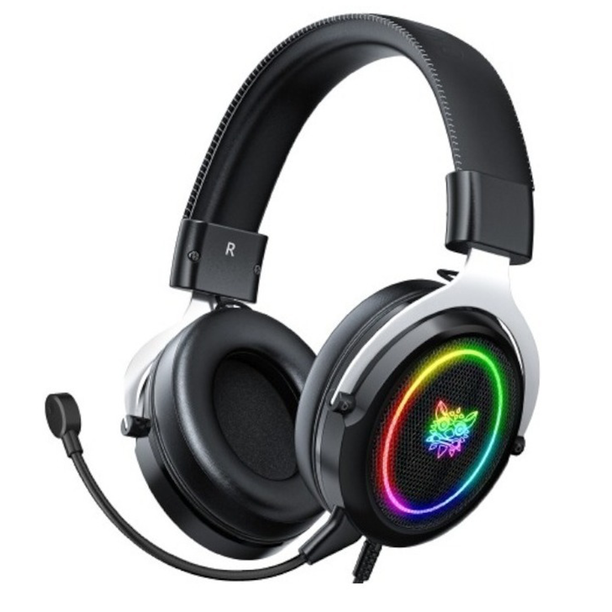 Audífonos Gamer Onikuma X10 Rgb Pc Ps4 Ps5 Xbox Switch Negro