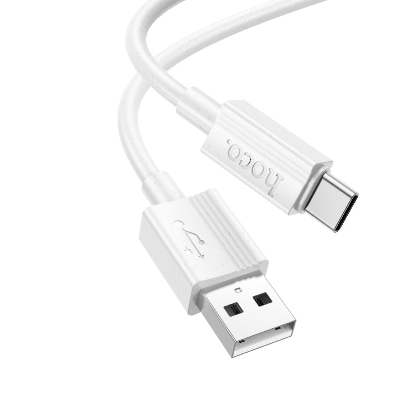 Cable Usb a Tipo C Hoco X107 Favor Blanco