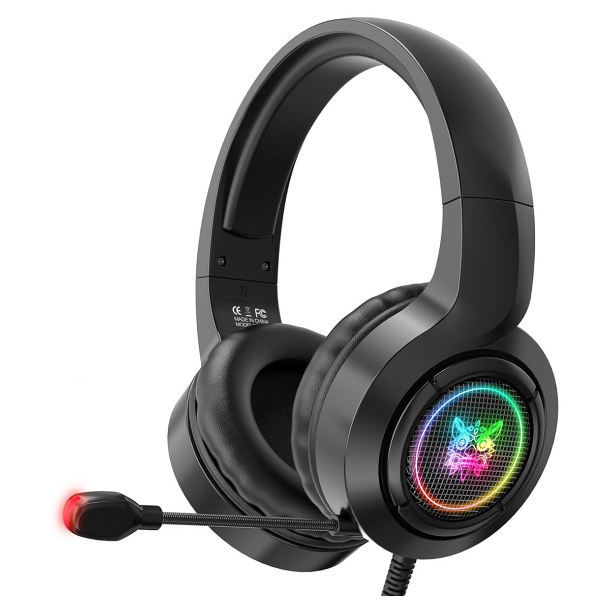 Audifonos Gamer Onikuma X1 Rgb Pc Ps4 Switch Xbox Negro