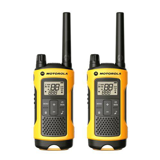 Radio Walkie Talkie Portatil Motorola Transceptor T400cl 30 Millas