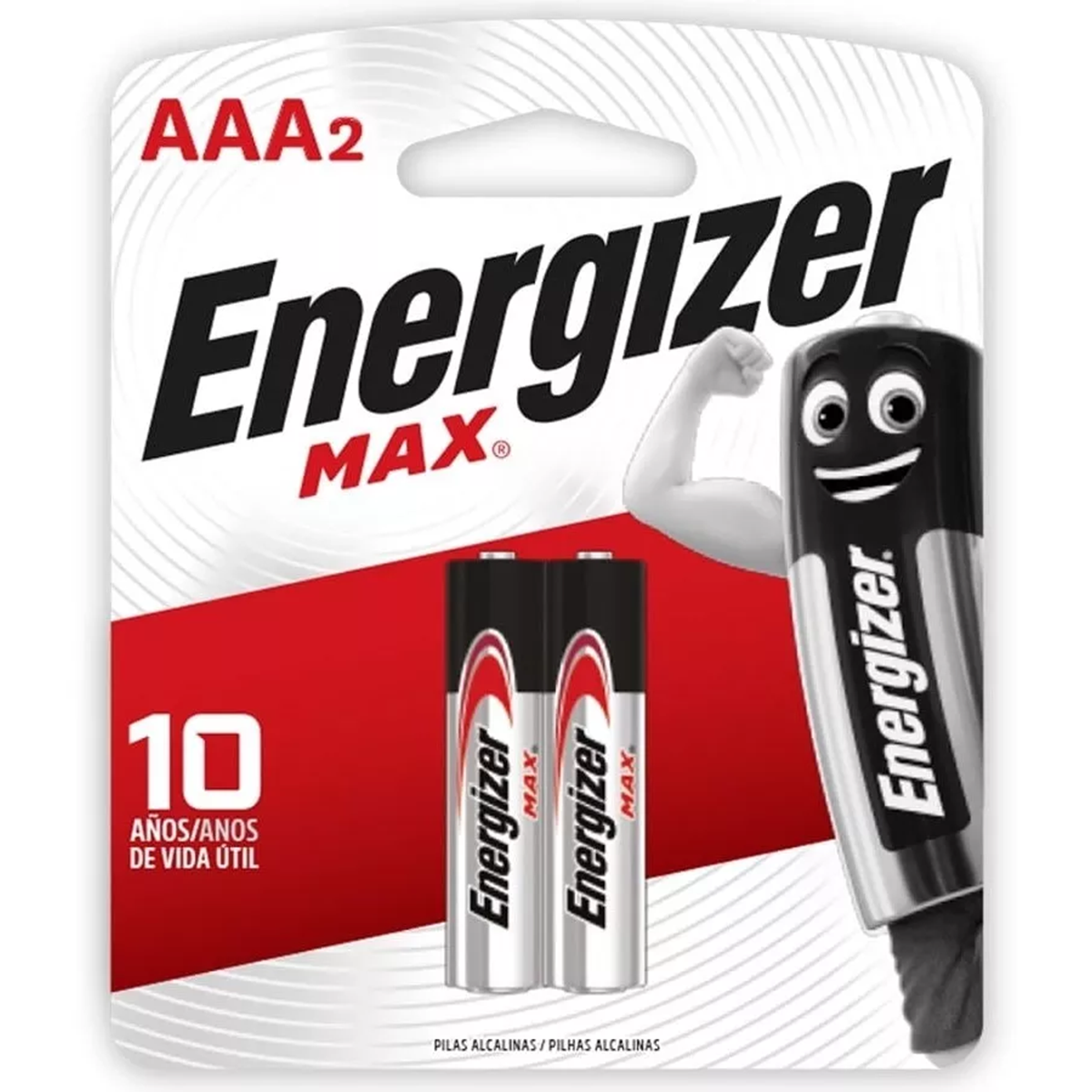 Pila Energizer Alcalina AAA 2 Unidades