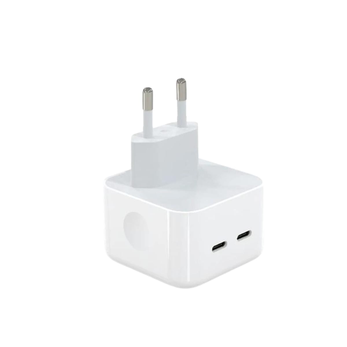 Cargador Apple 35W 2 Puertos Usb C Blanco – imagen 2