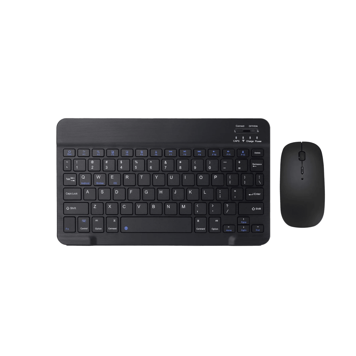 Kit Teclado + Mouse Inalámbrico Motomo K5 Negro
