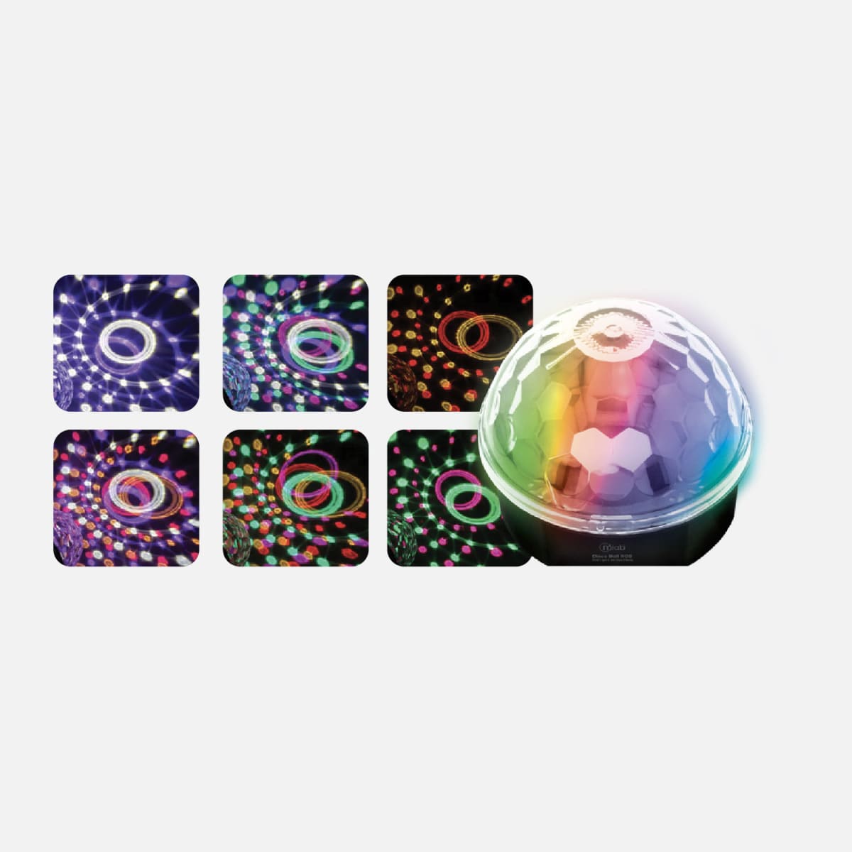 Disco Ball Microlab Rgb Mic Music 9414 Negro – imagen 2