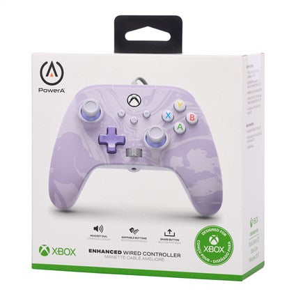 Control Alambrico Powera Xbox One Serie X / S Lavender – imagen 3