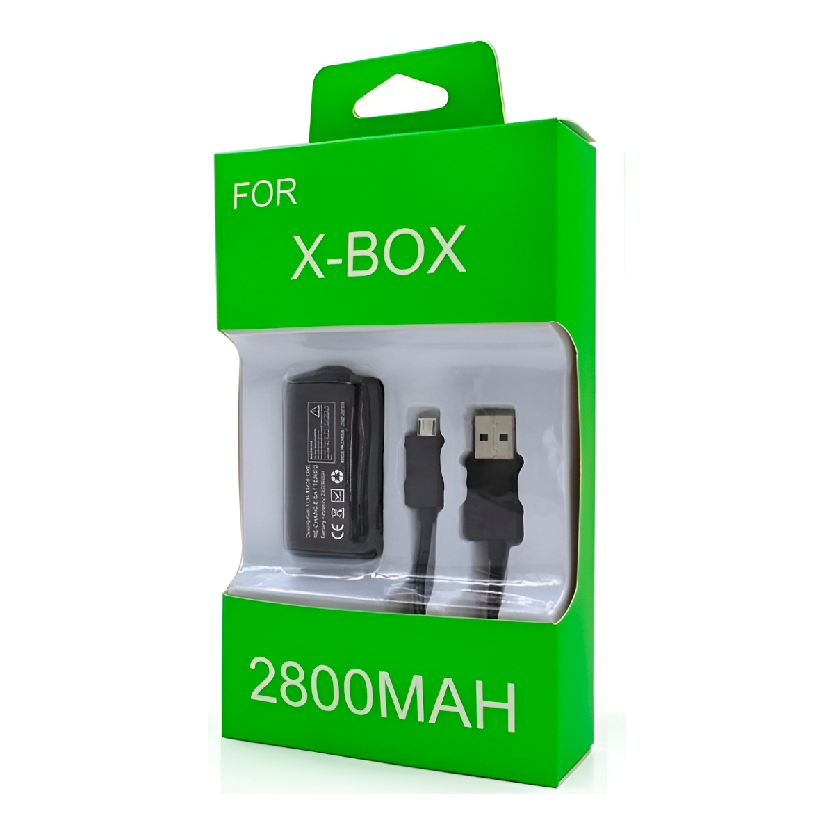 Kit Bateria Recargable Para Xbox One Series S/X 2800 Mah Negro
