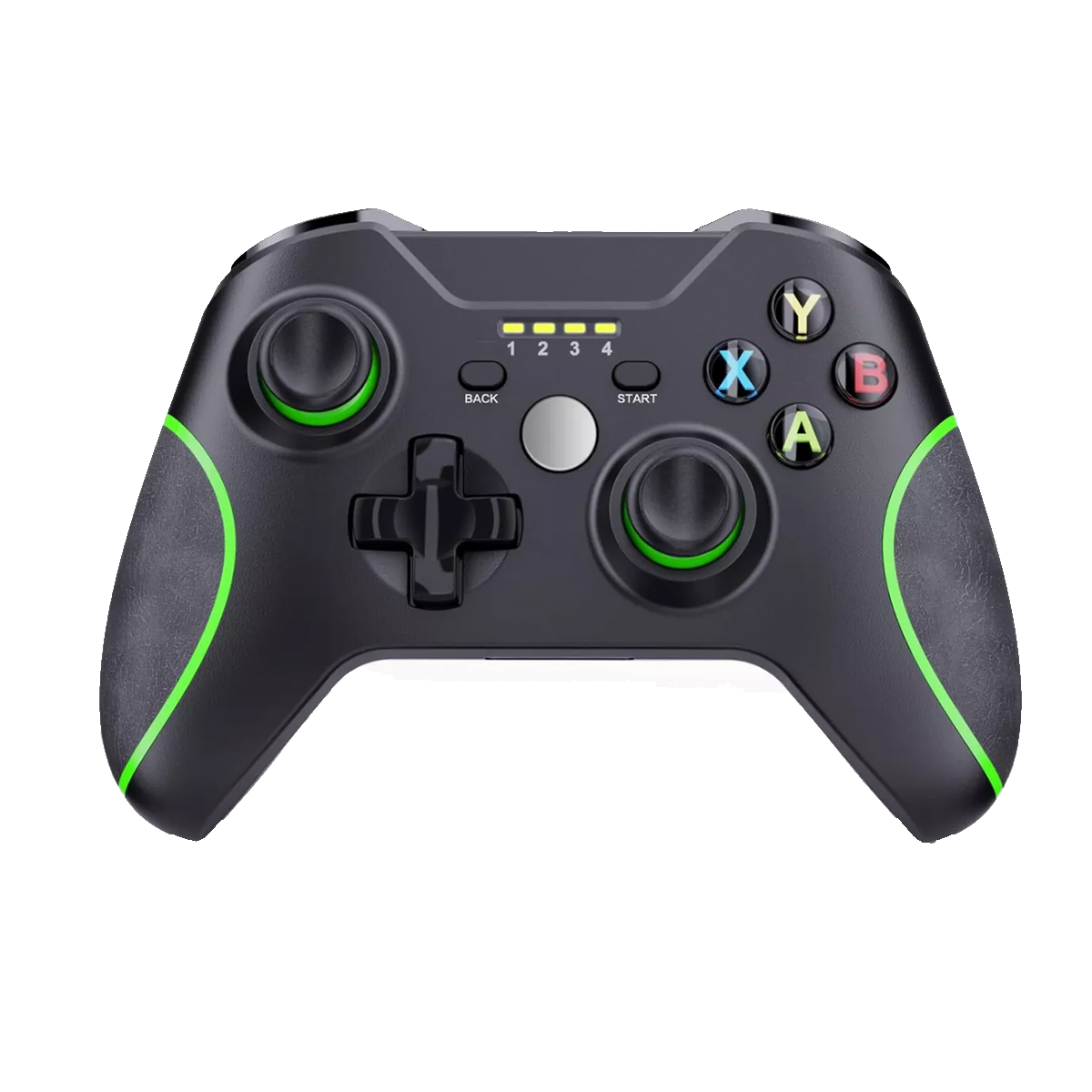 Control Mando Gamer Para Xbox One 2.4g Inalámbrico Negro