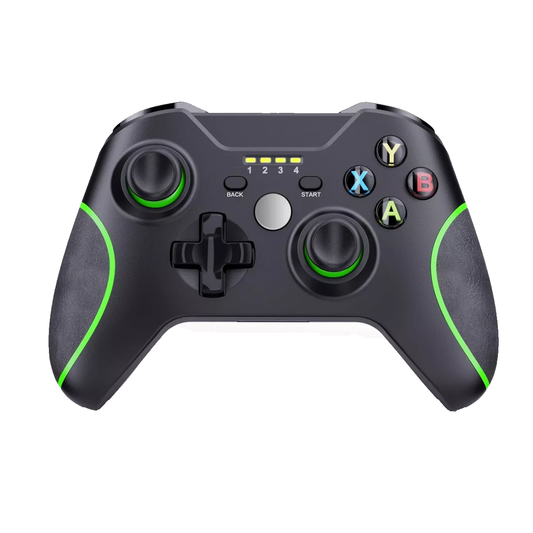 Control Mando Gamer Para Xbox One 2.4g Inalámbrico Negro
