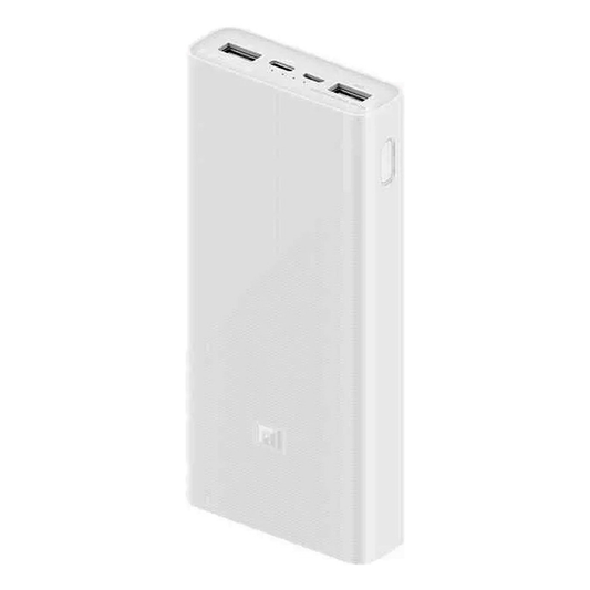 Powerbank Carga Rapida Para Xiaomi 20000 Mah Blanco