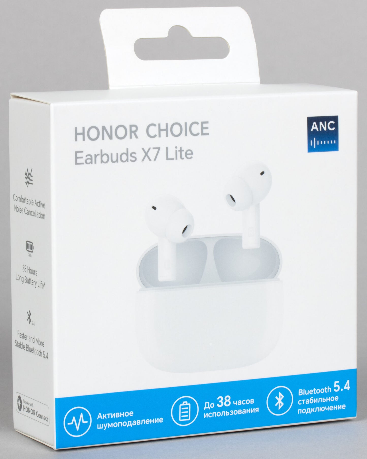 Audífonos Bluetooth Honor Choice Earbuds X7 Lite Blanco – imagen 2