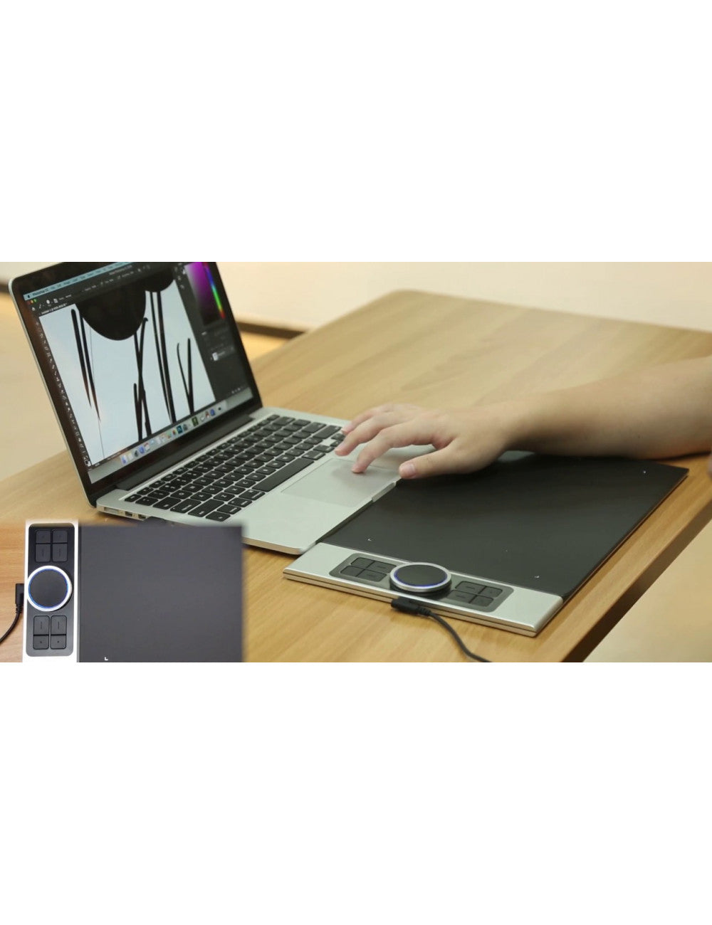 Tableta Digitalizadora Xp Pen Deco Pro Medium Negro – imagen 4
