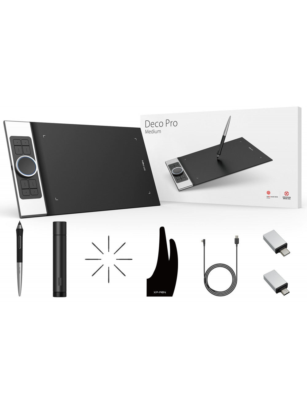 Tableta Digitalizadora Xp Pen Deco Pro Medium Negro – imagen 3