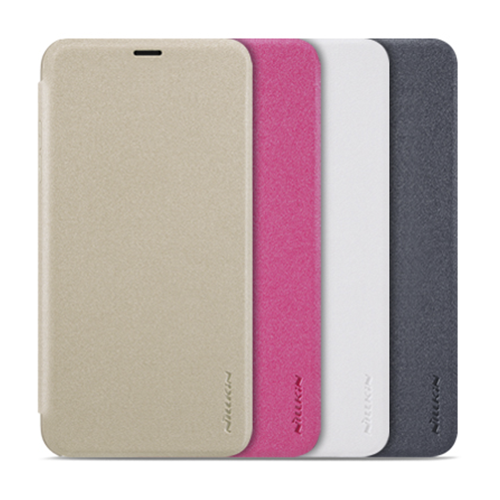 Iphone Xs Max Flip Cover Sparkle Nillkin