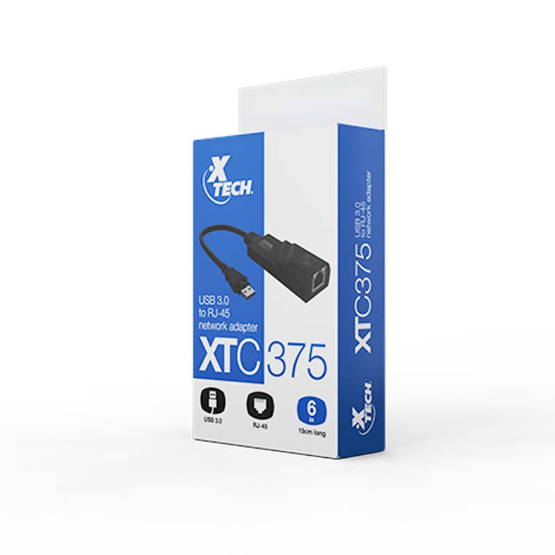 Adaptador De Red Xtech Conector Usb 3.0 a RJ45 Negro – imagen 6