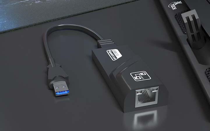 Adaptador De Red Xtech Conector Usb 3.0 a RJ45 Negro – imagen 4