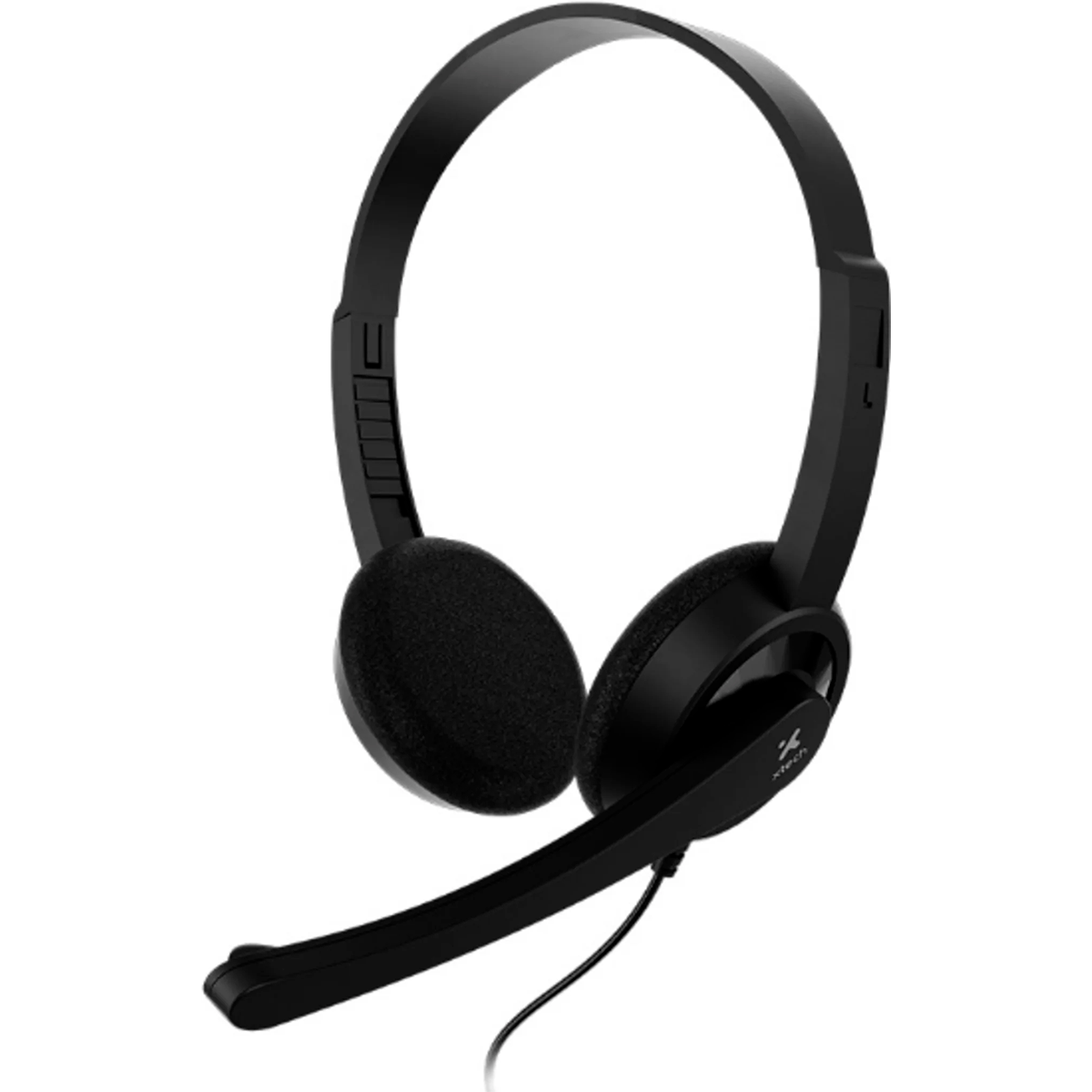 Audifonos Xtech Xth-241 Con Microfono Usb Negro