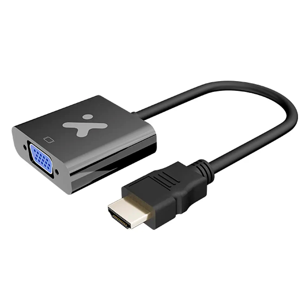 Adaptador Hdmi A Vga Xtech XTC-384 Gris
