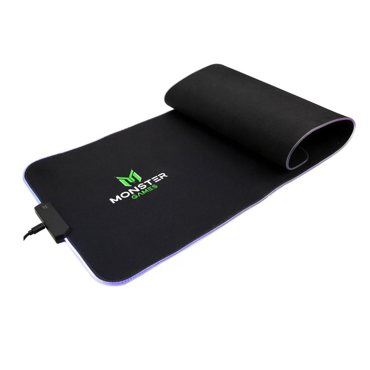 Mousepad Gamer Monster 80x30 Cm Rgb Negro