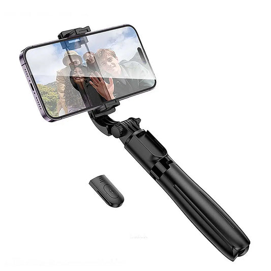 Baston Selfie Tripode Bluetooth Borofone By13 Negro