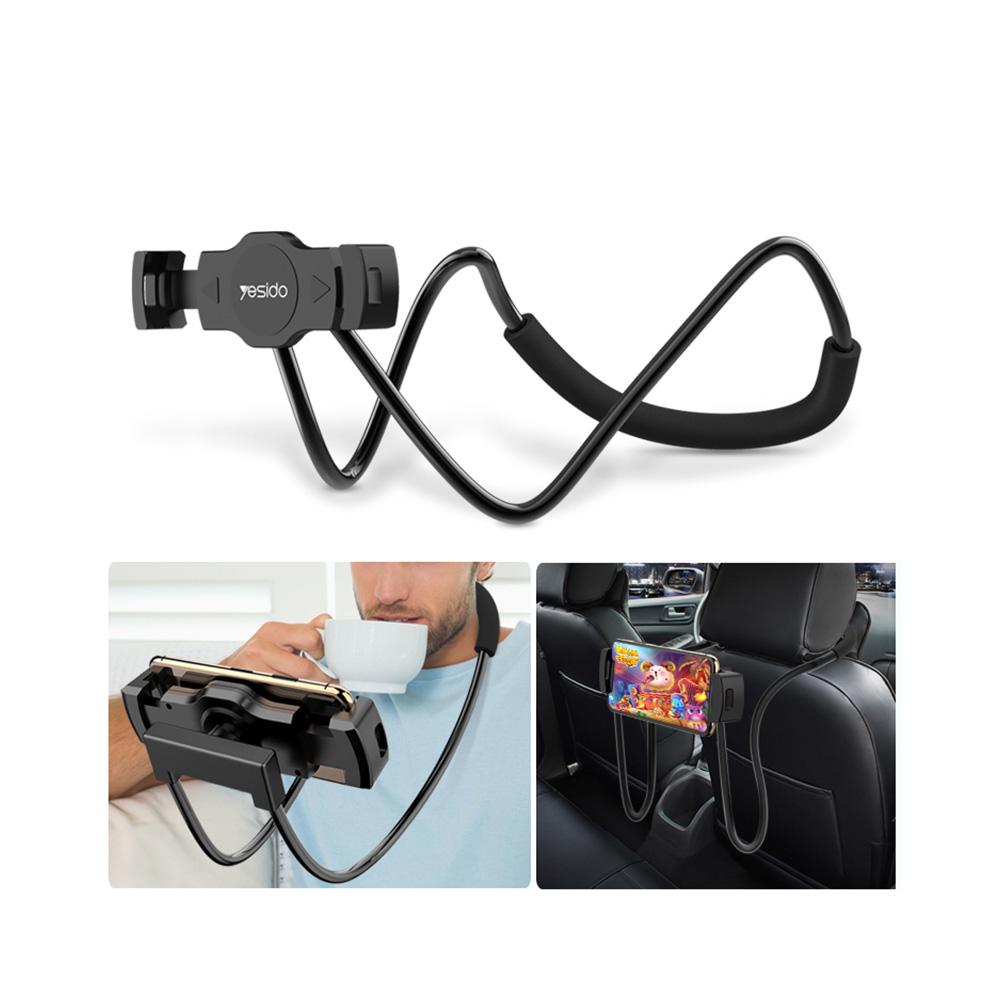 Soporte De Cuello Para Celular Universal Yesido C80 Negro – imagen 2
