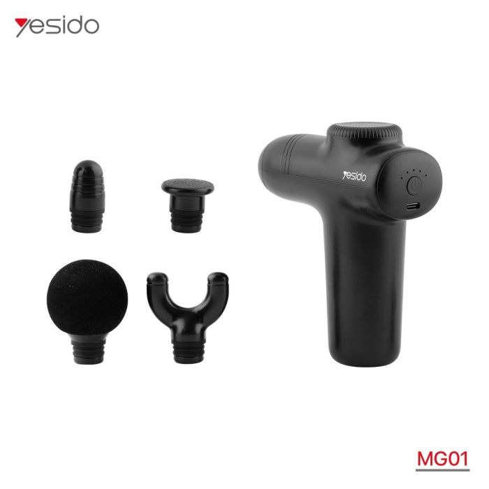 Pistola Masajeadora Gun Yesido Mg01 Negro – imagen 3