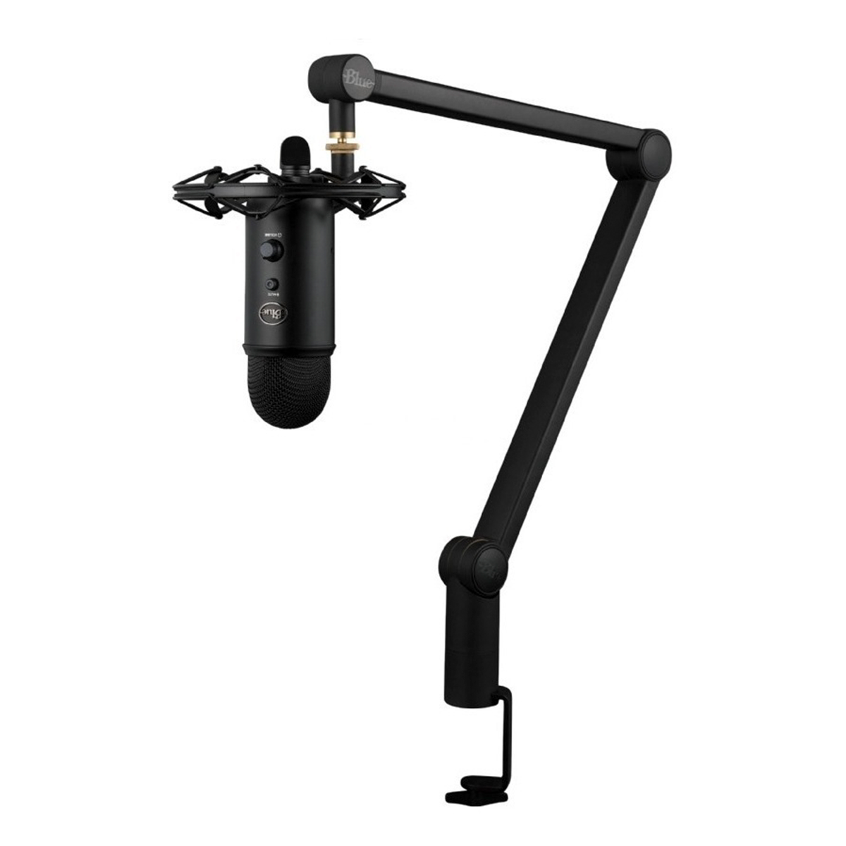 Micrófono Digital Blue Yeticaster Usb + Brazo + Suspension